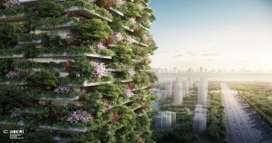 Stefano Boeri Architetti_Nanjing Vertical Forest RenderForest_China