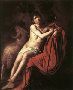 San Giovanni Battista, Galleria Borghese Roma, Caravaggio