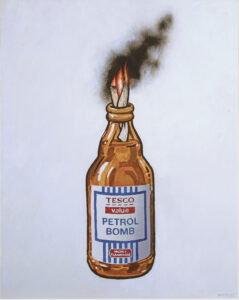 esco Value Petrol Bomb, Lithography, 2011, Private Collection