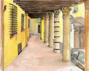 Bologna disegno via del carro