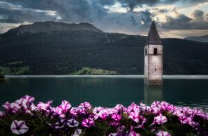 lago di resia campanile