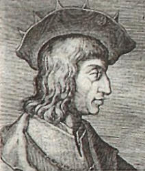 Alfonso II di_Napoli, Duca di Calabria, le cui truppe - assieme a quelle del Papa e di altri Stati - il 10 settembre 1481 liberarono Otranto dai turchi