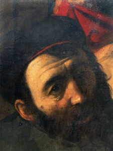 Dettaglio (Ponzio Pilato) dell'Ecce homo di Madrid