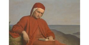 Dante in esilio - Domenico Petarlini (1822-1897) Palazzo Pitti, Firenze