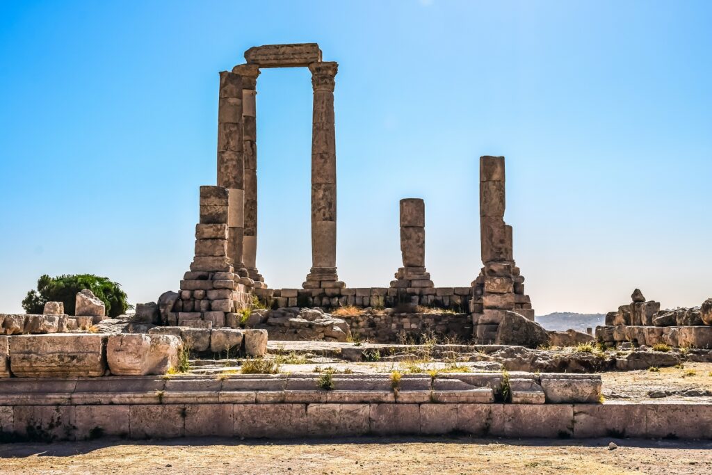 Amman, Tempio di Ercol