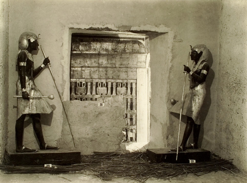 Tomba di Tutakhamon (Fotografia di Harry Burton, 1923) 