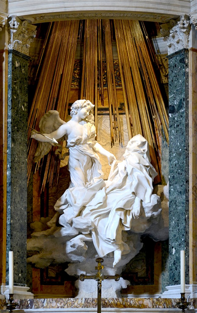 Estasi di Santa Teresa d'Avila, 1647-1652, Gian Lorenzo Bernini (Chiesa di Santa Maria della Vittoria - Roma)