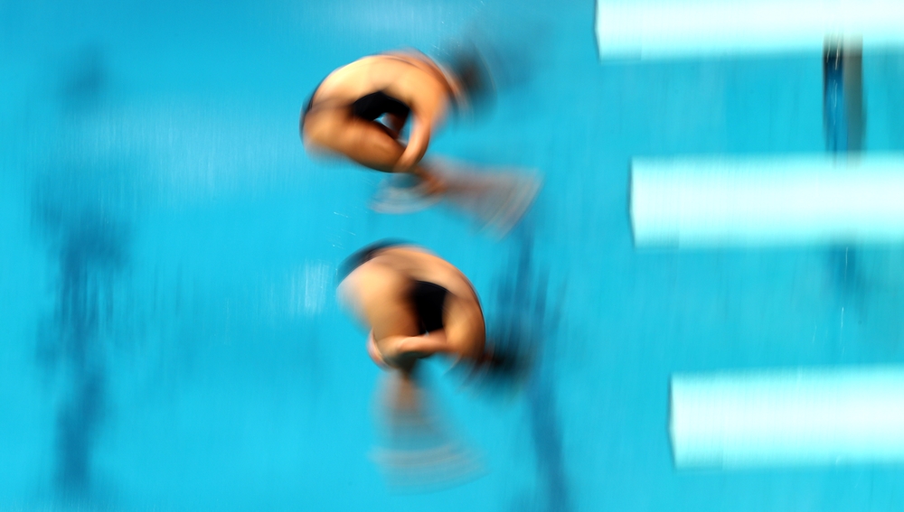 Rio 2016 Olympic games - August 2016. Women's sync. 3 m sprigboard. (photo by Alessandro Trovati /Pentaphoto/Mate Images)
