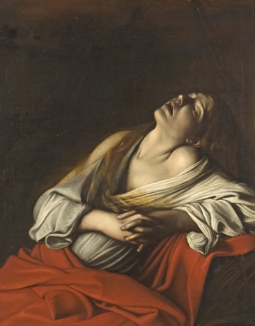 Maria Maddalena in estasi, Caravaggio (collezione privata)