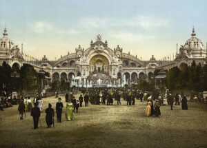 Expo-1900-Palazzo-dellElettricita-Riproduzione-foto-depoca-di-Luca-Mon