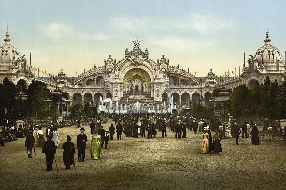 Expo-1900-Palazzo-dellElettricita-Riproduzione-foto-depoca-di-Luca-Mon