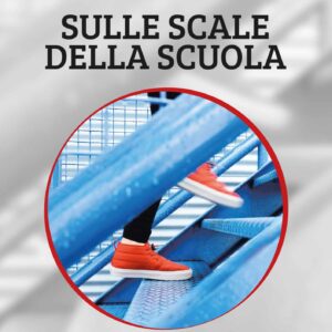 Sulle scale della scuola